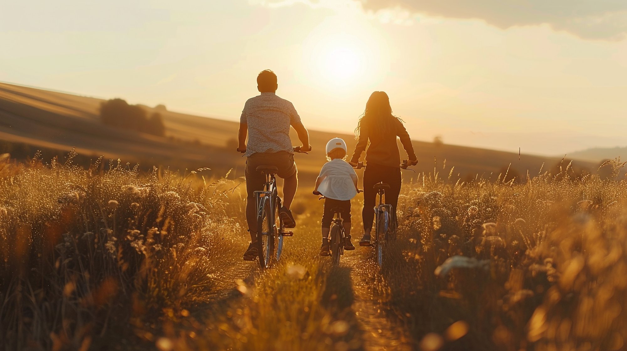vecteezy_ai-generated-a-happy-family-enjoying-a-bike-ride-together-in_40247254